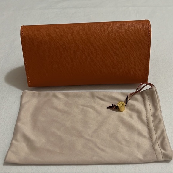 Tory Burch Sunglasses case with dust bag NWOT - Picture 4 of 5